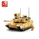 Obrázok 1. Stavebnica SLUBAN modelu útočného tanku M1A2 SEP V2 Abrams M38-B0892