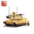 Obrázok 3. Stavebnica SLUBAN modelu útočného tanku M1A2 SEP V2 Abrams M38-B0892