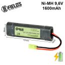 Airsoft batéria blok NiMH 9,6V 1600mAh Tamiya konektor malý 8FIELDS