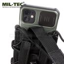 Puzdro na mobil Molle čierne Mobile Phone Pouch MilTec®