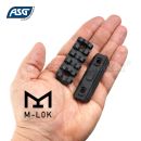 Obrázok 2. M-LOK 5 slots 2x6cm kovové lišty Metal Rails ASG 19528