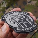 Svätý Michal BlackOps 3D nášivka PVC Saint Michael Protect Us