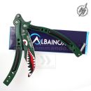 Martinez Albainox motýlik Angry Shark 02187 Balisong