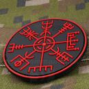 VEGVISIR VIKING COMPASS 3D nášivka PVC Blackmedic