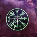 VEGVISIR VIKING COMPASS 3D nášivka PVC Gid