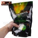Obrázok 2. Rockets BIO BBs guličky 0,25g 1kg biele 6mm Professional