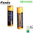 Dobíjacia USB Li-ion batéria FENIX 2600mAh 18650