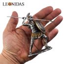 Leonidas cínový grécky bojovník 11cm cínová soška 708-9031