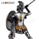 Leonidas cínový grécky bojovník 11cm cínová soška 708-9031