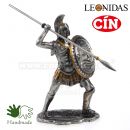 Leonidas cínový grécky bojovník 11cm cínová soška 708-9031