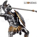 Leonidas cínový grécky bojovník 11cm cínová soška 708-9031