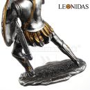 Leonidas cínový grécky bojovník 11cm cínová soška 708-9031