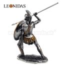 Leonidas cínový grécky bojovník 11cm cínová soška 708-9031