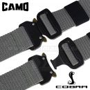 Tactical QR CTB Belt Cobra Opasok Grey Camo