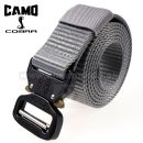 Tactical QR CTB Belt Cobra Opasok Grey Camo