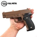 Airsoft Pistol Galaxy G26 P226 Full Metal ASG 6mm