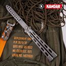 Motýlik Balisong N424 XL MEGA tréningový zatvárací nôž Kandar®