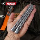 Motýlik Balisong N424 XL MEGA tréningový zatvárací nôž Kandar®