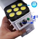 Bezpečnostná kamera LED SOLAR Monitoring Lamp 180W