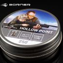 Diabolo Hollow Point 4,5mm 250ks 0,58g Borner