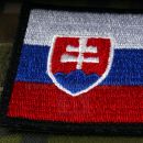 Nášivka vlajka Slovakia so suchým zipsom nový rozmer OS SR