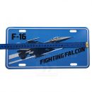 Ceduľa F-16 Fighting Falcon License plate
