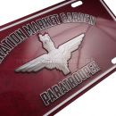 Ceduľa Paratrooper Operation Market Garden  License plate