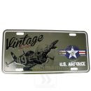 Ceduľa U.S AIRFORCE Vintage Series License plate