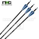 Karbónové šípy NXG 30"do luku čierny spin 700, carbon arrow