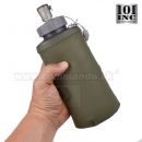 Skladacia turistická fľaša 0,6L Foldable water bottle