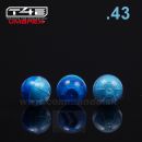 CHALK BALLS pre T4E CKB 43 RAM 500ks Blue Mark kal.43