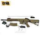 Airsoft CYMA CM.515 TAN M4 Metal Gear Box AEG 6mm