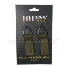 MOLLE Carabiner Hook 2ks Olive JFO02