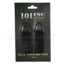 MOLLE Carabiner Hook 2ks Black JFO02