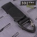 MOLLE Carabiner Hook 2ks Black JFO02