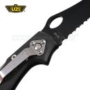 Vreckový zatvárací nôž UZI Black Shadow Folding Knife