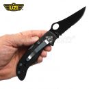 Vreckový zatvárací nôž UZI Black Shadow Folding Knife