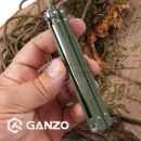 GANZO Firebird motýlik zelený Balisong G766-GR