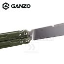 GANZO Firebird motýlik zelený Balisong G766-GR