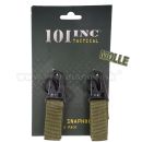 MOLLE Carabiner Snap Hook 2ks Olive JFO03