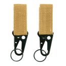 MOLLE Carabiner Snap Hook 2ks Coyote JFO03