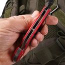 Obrázok 4. Vreckový zatvárací nôž FIRE BRIGADE Folding Knife červený