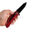 Obrázok 9. Vreckový zatvárací nôž FIRE BRIGADE Folding Knife červený