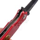 Obrázok 8. Vreckový zatvárací nôž FIRE BRIGADE Folding Knife červený