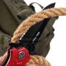 Obrázok 1. Vreckový zatvárací nôž FIRE BRIGADE Folding Knife červený