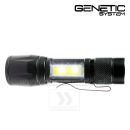 GENETIC Systems Mini LED Q5 COB USB svietidlo Zoom Mini Flashlite