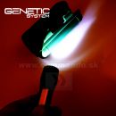 GENETIC Systems Mini LED Q5 COB USB svietidlo Zoom Mini Flashlite