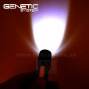 GENETIC Systems Mini LED Q5 COB USB svietidlo Zoom Mini Flashlite