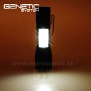 GENETIC Systems Mini LED Q5 COB USB svietidlo Zoom Mini Flashlite