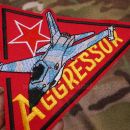 Nášivka AGGRESSOR MIG Red Star